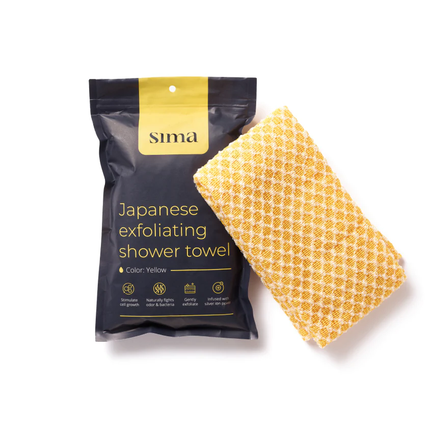 Sima Japanese Exfoliating Shower Towel - Image 9